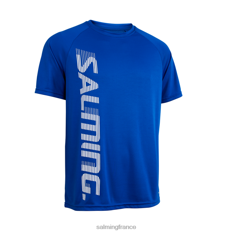 t-shirt d'entraînement 2.0 bleu royal TV04T13 vêtements Hommes Salming