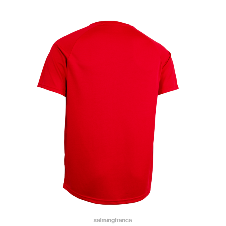 t-shirt d'entraînement 2.0 rouge TV04T14 vêtements Hommes Salming
