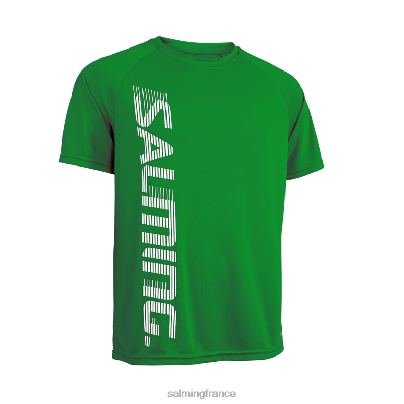 t-shirt d'entraînement 2.0 vert TV04T15 vêtements Hommes Salming