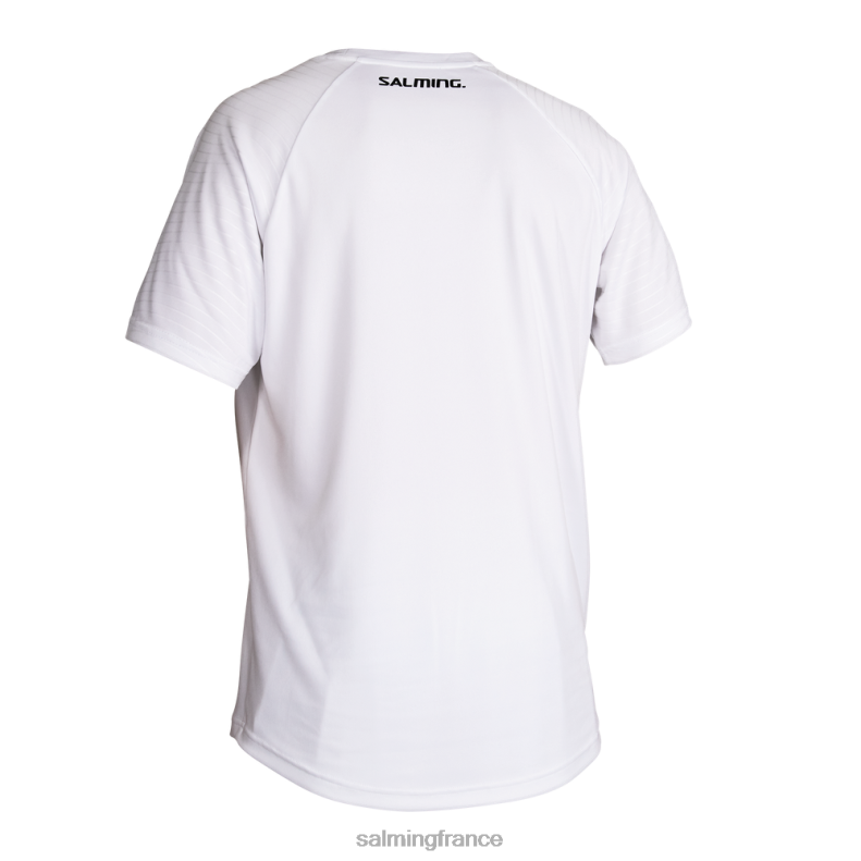 tee-shirt de jeu en granit blanc TV04T8 vêtements Hommes Salming