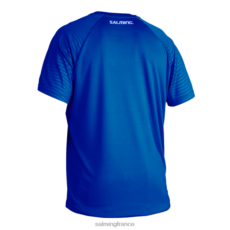 tee-shirt de jeu en granit bleu royal TV04T7 vêtements Hommes Salming